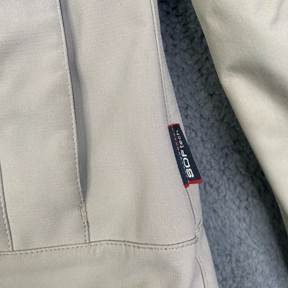 Mammut Softec Soft Shell Jacket Size Medium Cream… - image 5